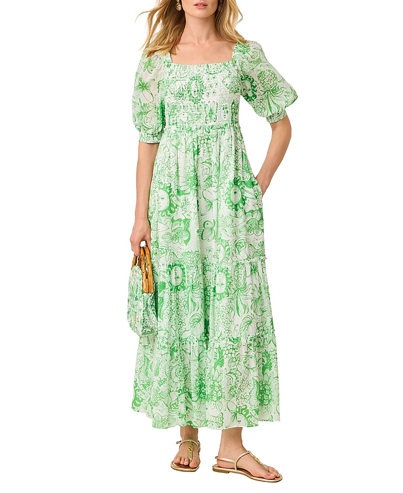Lilly Pulitzer Hadly Short Sleeve Smocked Dress