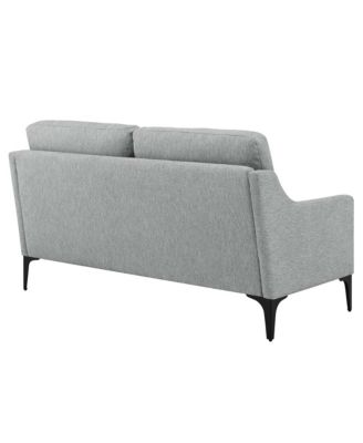  Corland Upholstered Fabric Loveseat