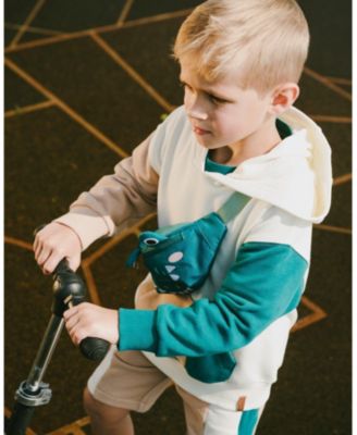 Boys' Sporty French Elastic Waistband Terry Shorts - Little Kid, Big Kid