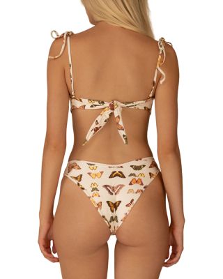 Tori Ties Bandeau Bikini Top