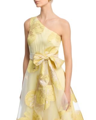 Asymmetrical Belted Dress