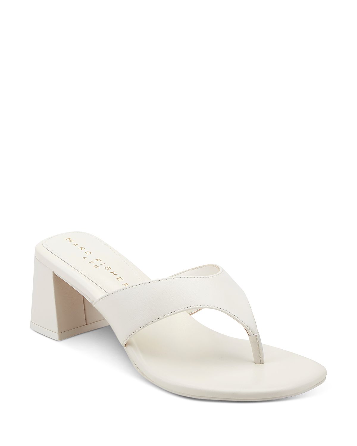 Marc Fisher Ltd. Women's Arcee Slip On Block Heel Dress Sandals