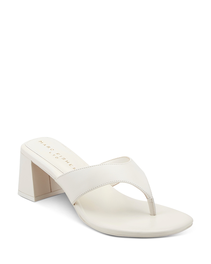 Marc Fisher Ltd. Women's Arcee Slip On Block Heel Dress Sandals