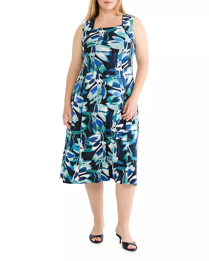 Nic+Zoe Plus Giverny Knit Blanche Dress