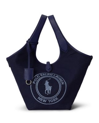 Polo Play Logo Canvas Tote
