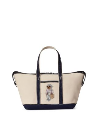 Polo Bear Mini Canvas Shopper Tote