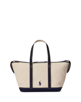 Polo Bear Mini Canvas Shopper Tote