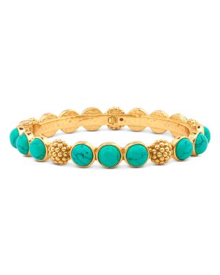 Berry Gem Hinged Bangle Bracelet