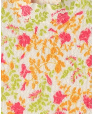  Floral Cotton Blend Top