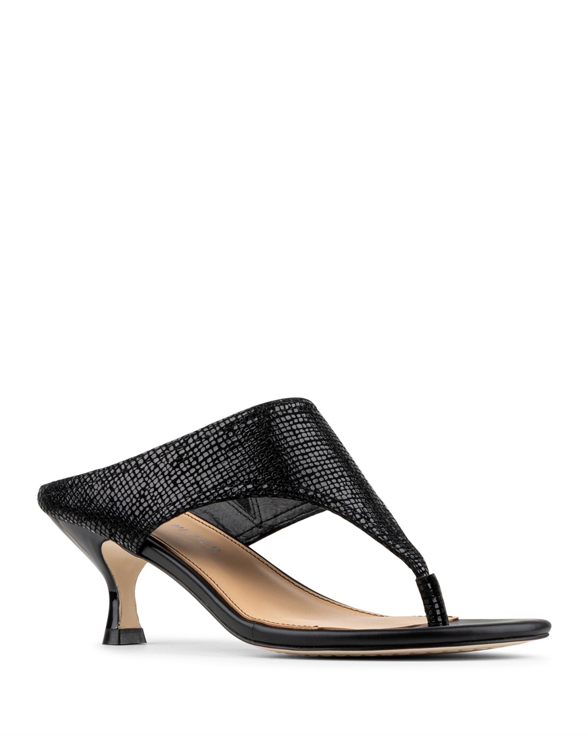 Lucynda Mid Heel Thong Sandals