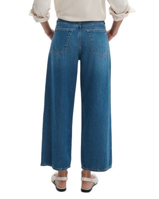 Featherweight Andi High Rise Wide Ankle Jeans in Millerton