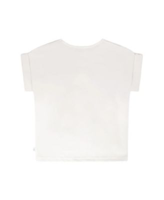 Girls' Organic Cotton Jersey Short Sleeve Seahorse T-Shirt - Little Kid