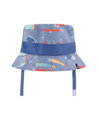  Boys' Wide Brim Marine Animal Beach Hat - Little Kid