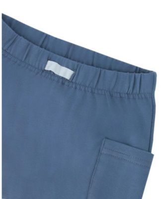 Boys' Jersey T-Shirt and Organic Cotton Turtle Print Jersey Shorts Set - Baby