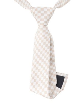 Boys' Sand Check Neck Tie - Little Kid