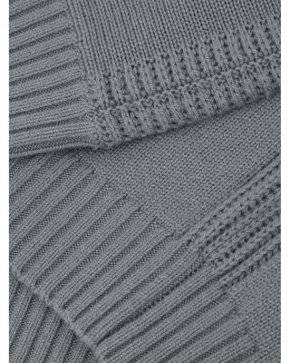 Long Sleeve Crew Detailed Sweater