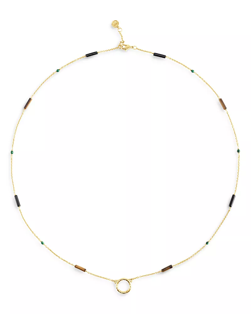 Anabel Aram Forza Long Chain Necklace, 24