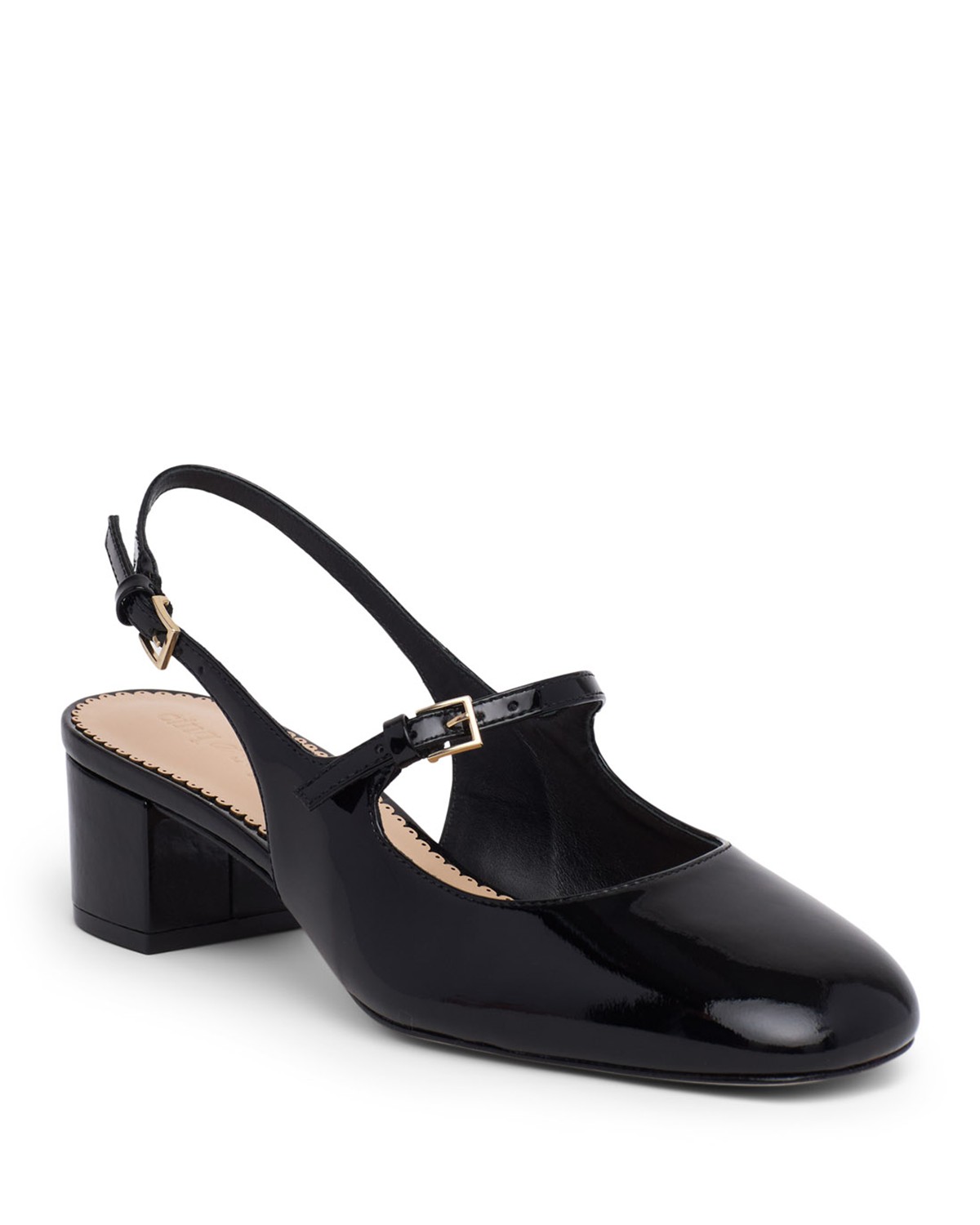 Women's Diana Patent Mary Jane Slingback Pumps