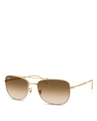 Rectangular Sunglasses, 59mm