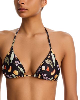 Printed Bikini Top - Exclusive