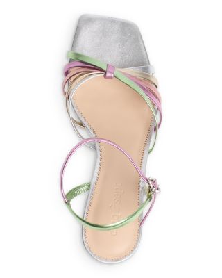 Women's Malia Strappy Metallic Sandals