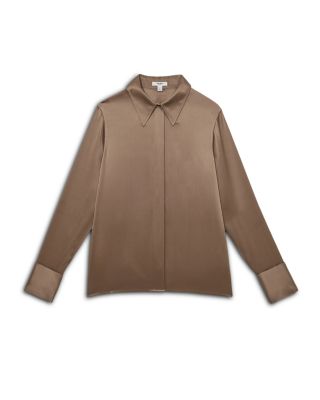 Ameira Silk Satin Shirt