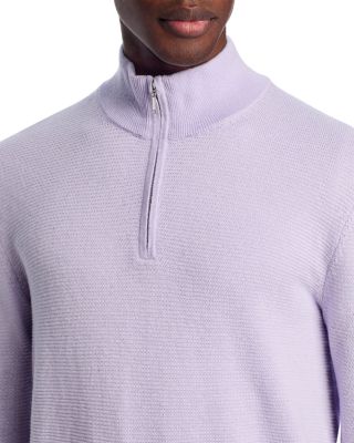 Quarter Zip Mock Neck Sweater