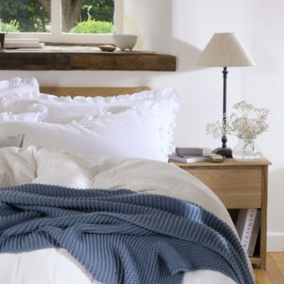 Oslo Chunky Knit Cotton Throw