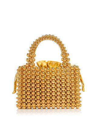 Beaded Top Handle Bag - Exclusive