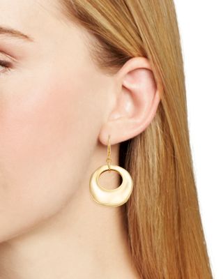 Lina Open Drop Earrings 
