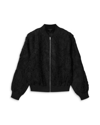 Jade Embellished Bomber Jacket