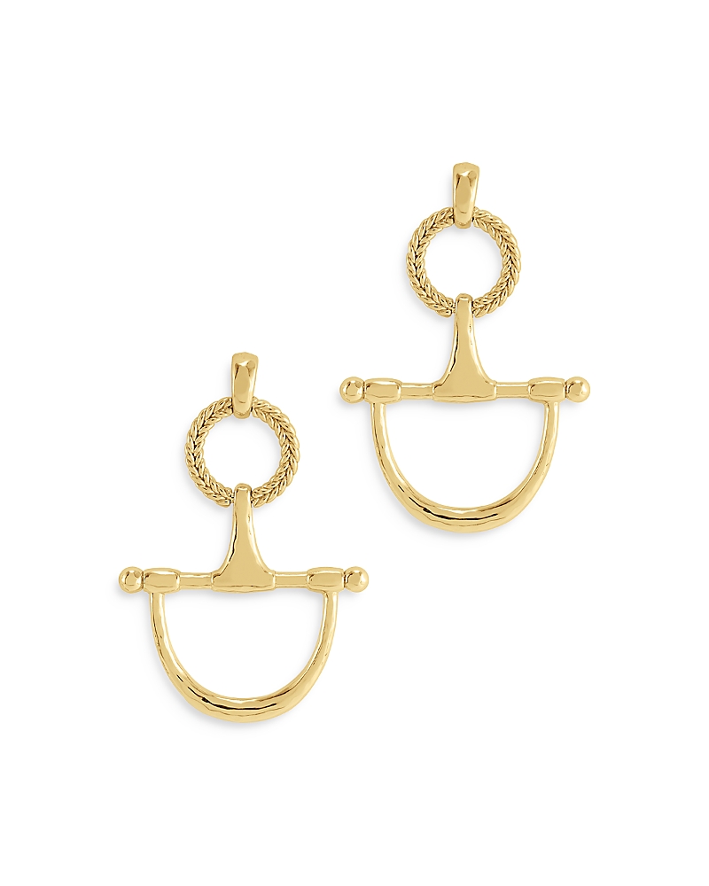 Anabel Aram Cheval Bit Drop Earrings