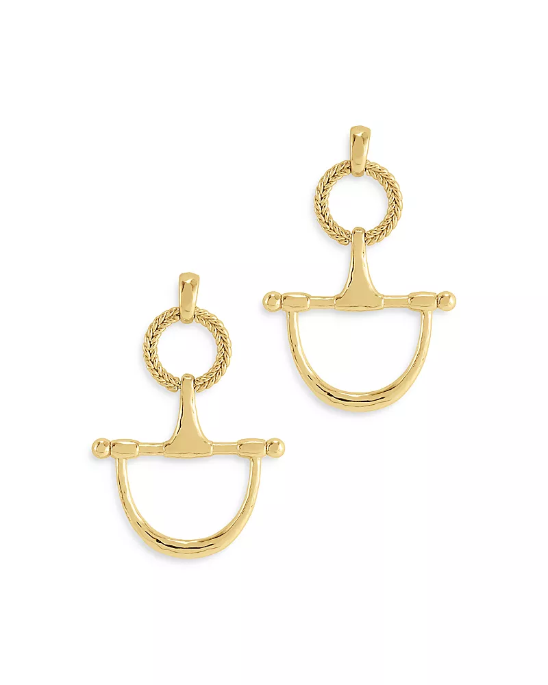 Anabel Aram Cheval Bit Drop Earrings