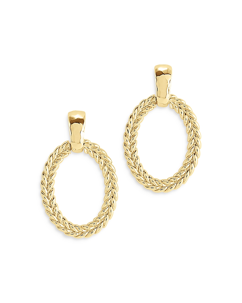Anabel Aram Cheval Ring Drop Earrings