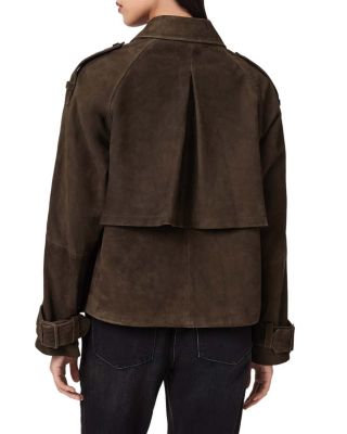 Reya Suede Cropped Jacket