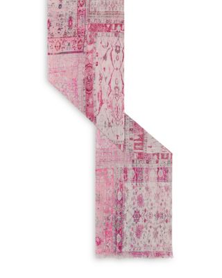 Daisy Floral Print Cotton Scarf