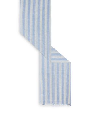 Dominique Stripe Print Scarf