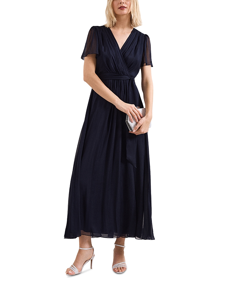 Phase Eight Alena Silk Maxi Dress