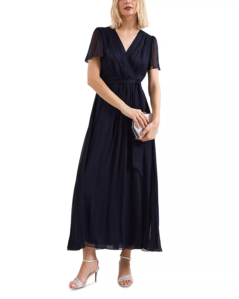 Phase Eight Alena Silk Maxi Dress