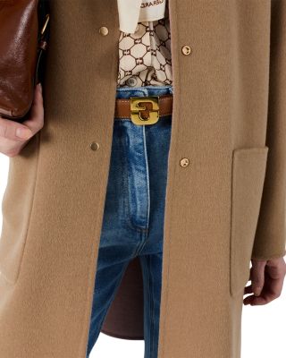 Precilia Wool Snap Front Jacket