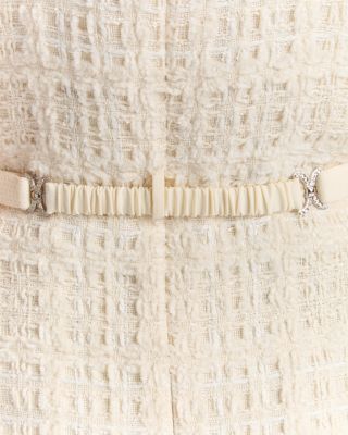 Tonal Mix Tweed Dress