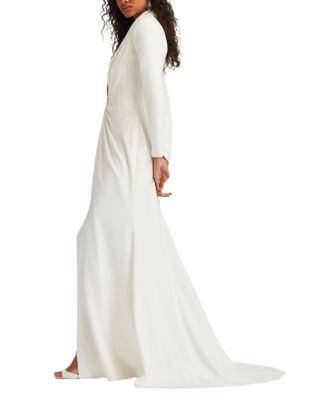  Nicolette Twist-Front Gown