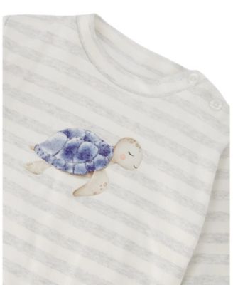 Boys' Soft Jersey Stripes Sweater and Pants Set - Baby