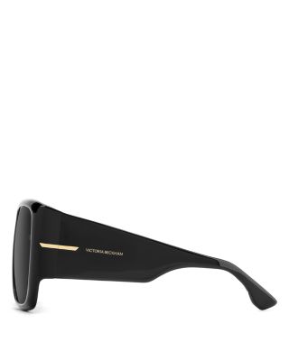 Square Flat Top Sunglasses, 60mm