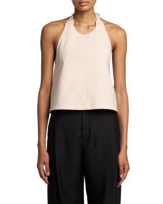 Clean Backless Halter Top