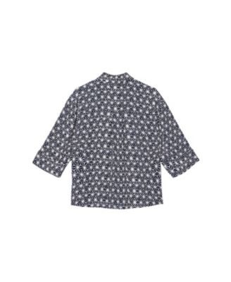  Women's Geometric Print Resort Shirt