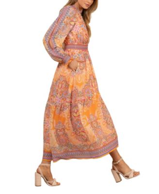  Eleanora Chiffon Maxi Dress