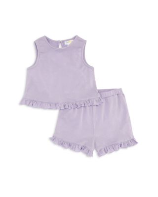 Girls' Knit Tank Top & Shorts Set 