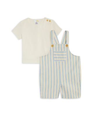 Boys' Tee & Striped Overalls Set, Baby - Exclusive