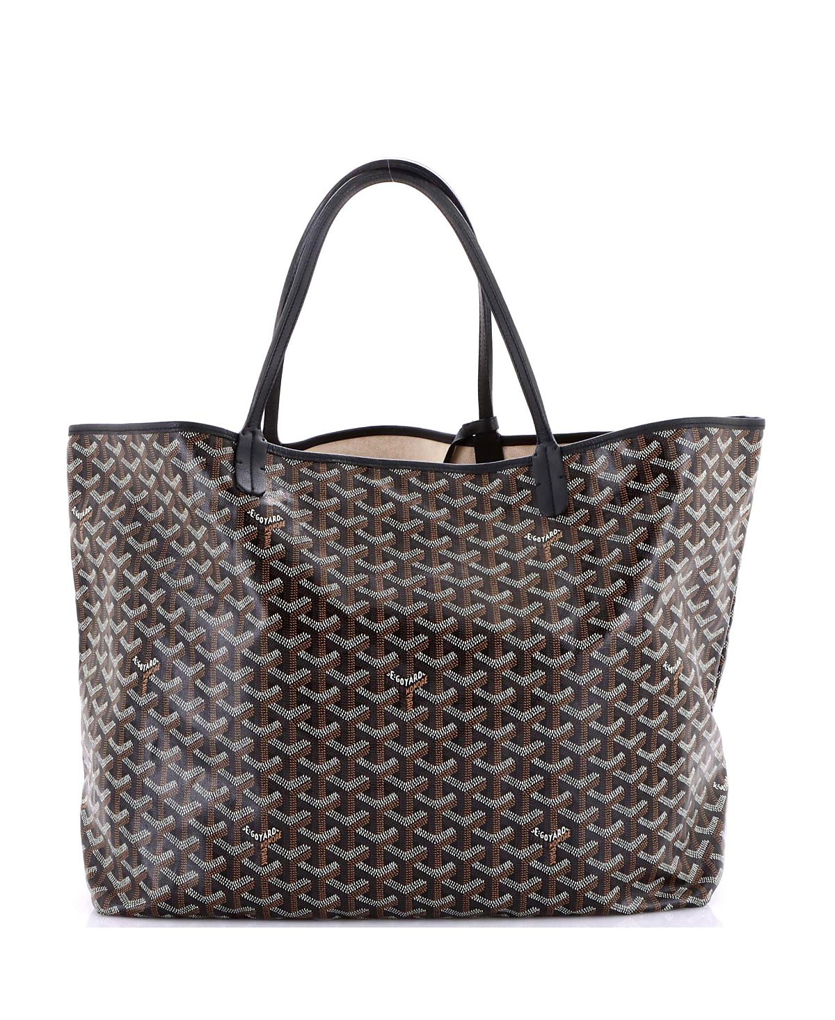 Pre-Owned Goyard Gm Saint Louis Tote Coated Canvas
